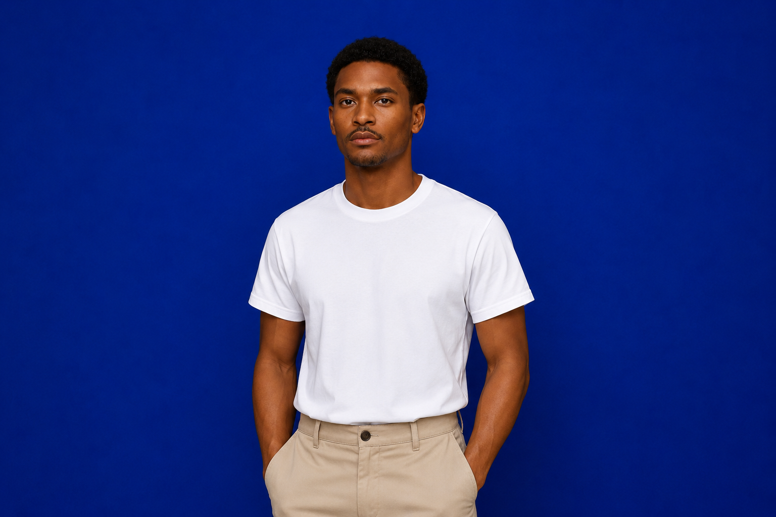 Digital fashion model Edson (RD-005) — Male 25-35 Luxury, Streetwear look by Rockstars Digitals
