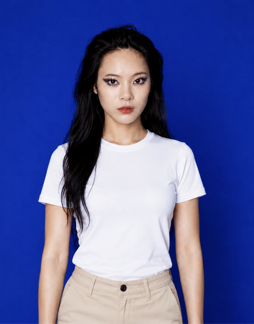Digital fashion model Lydia (RD-006) — Female 18-25 High Fashion, Couture look by Rockstars Digitals