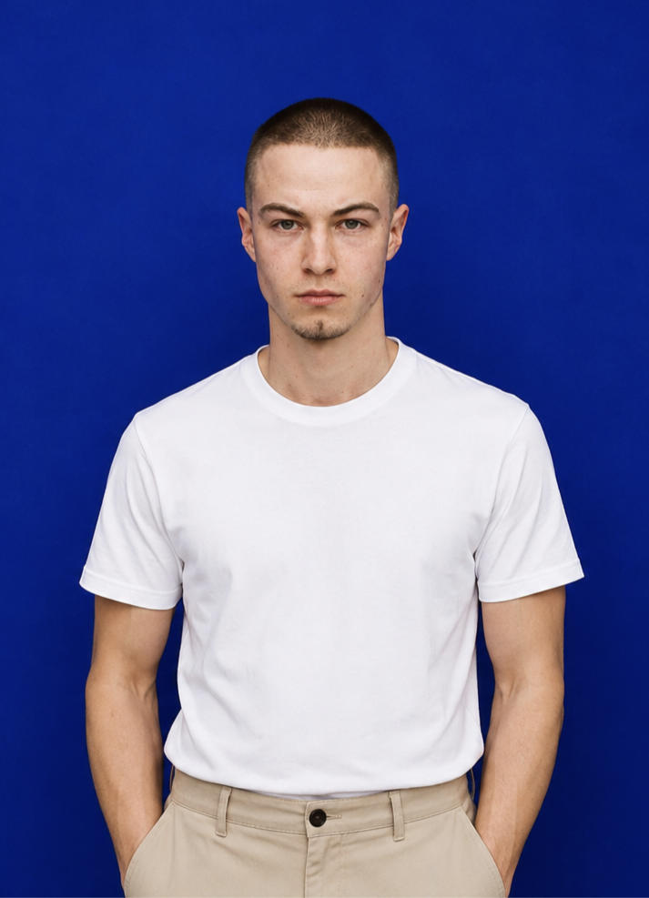 Digital fashion model Nick (RD-026) — Male 18-25 Streetwear, High Fashion look by Rockstars Digitals