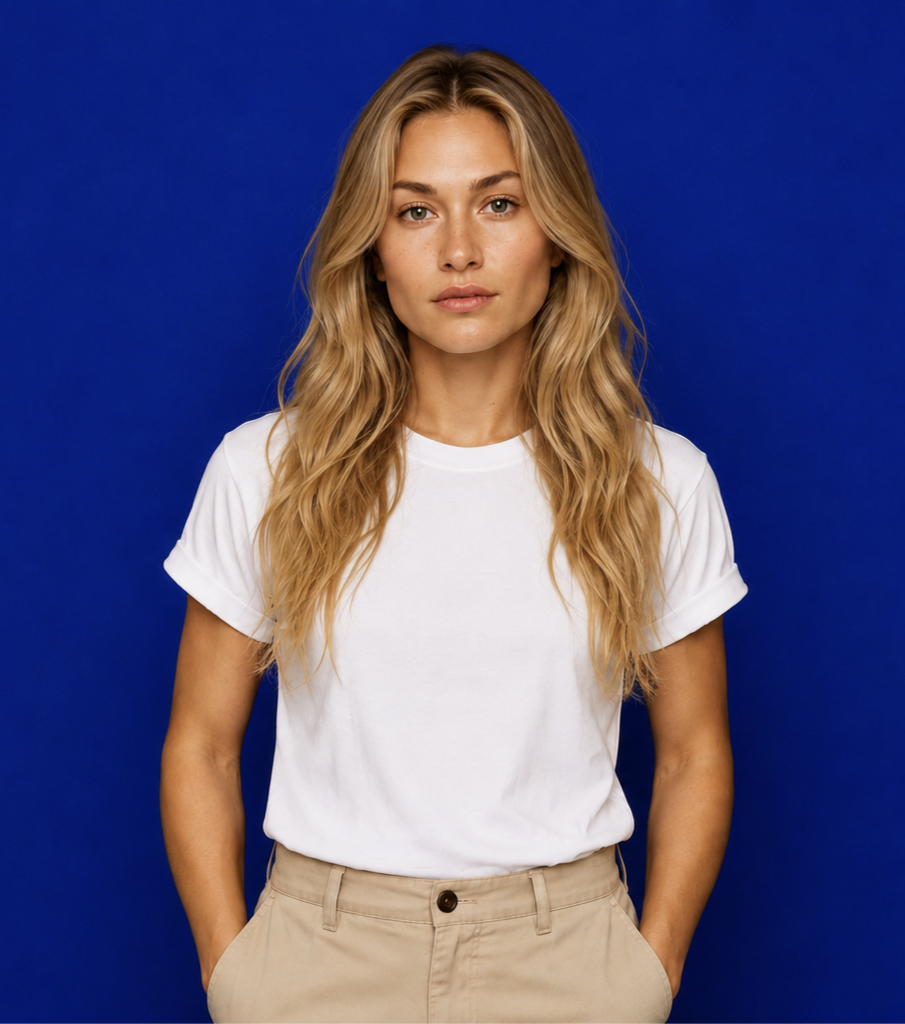 Digital fashion model Rose (RD-027) — Female 18-25 High Fashion, Luxury look by Rockstars Digitals